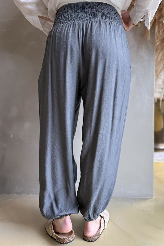 Basso Shirring Genie Pant Graphite /33=